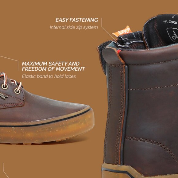 TCX - Mens Size 11 Motorcycle Shoes w/ Sidezip. - Picture 6 of 6